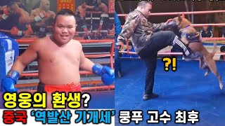 중국 '역발산 기개세' 쿵푸 고수 최후