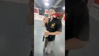 거울보면서 놀기  #해동검도 #앵무새#홍금강#앵무살수