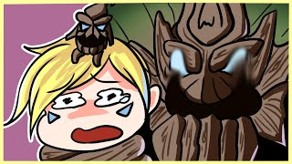 [롤] 이즈에게 속박플하는  서폿 마오카이