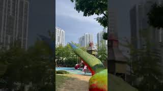 할리퀸마카우 앵무새 루카 멀리서 부르면 올까??