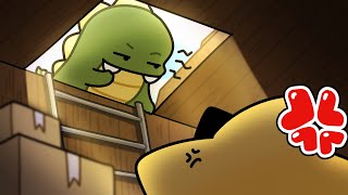 돌아오니 집이 수상합니다