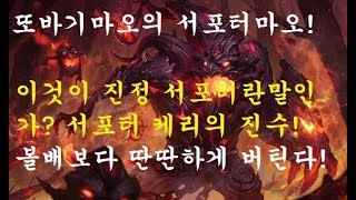 {플레구간}마오카이서포터! 이것이 지존서포터인것이다! 서폿케리의 진수!^^