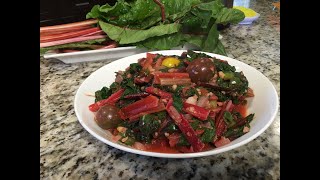홍근대나물(Swiss Chard NaMool)-CalB…