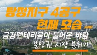탕정4공구 현재모습과 분양권 시장의변화(금강이 불어온 후 폭풍)