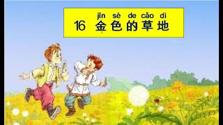 중국교과서 3-1학기: 16과 金色的草地 본문해설 (병…