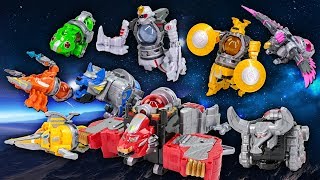 PowerRangers UchuSenTai KyuRanger Washi TenBin Hebitsukai Voyager DX KyuRenOh Transformation