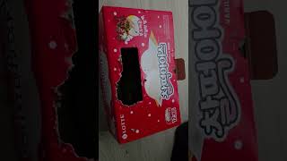 앵무새. 한스마카우. 13살. 심심해 할 때 박스 씹어 뜯기.