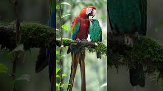 Macaws in the Rain – Love in t…