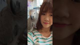 토토 뽀뽀! 인사!