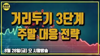 [ 8월 28일 금요일 아침 시황방송 ] 거리두기 3단계 : 주말 대응 전략