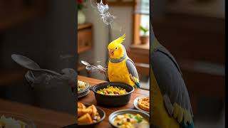 요리하는 AI 앵무새